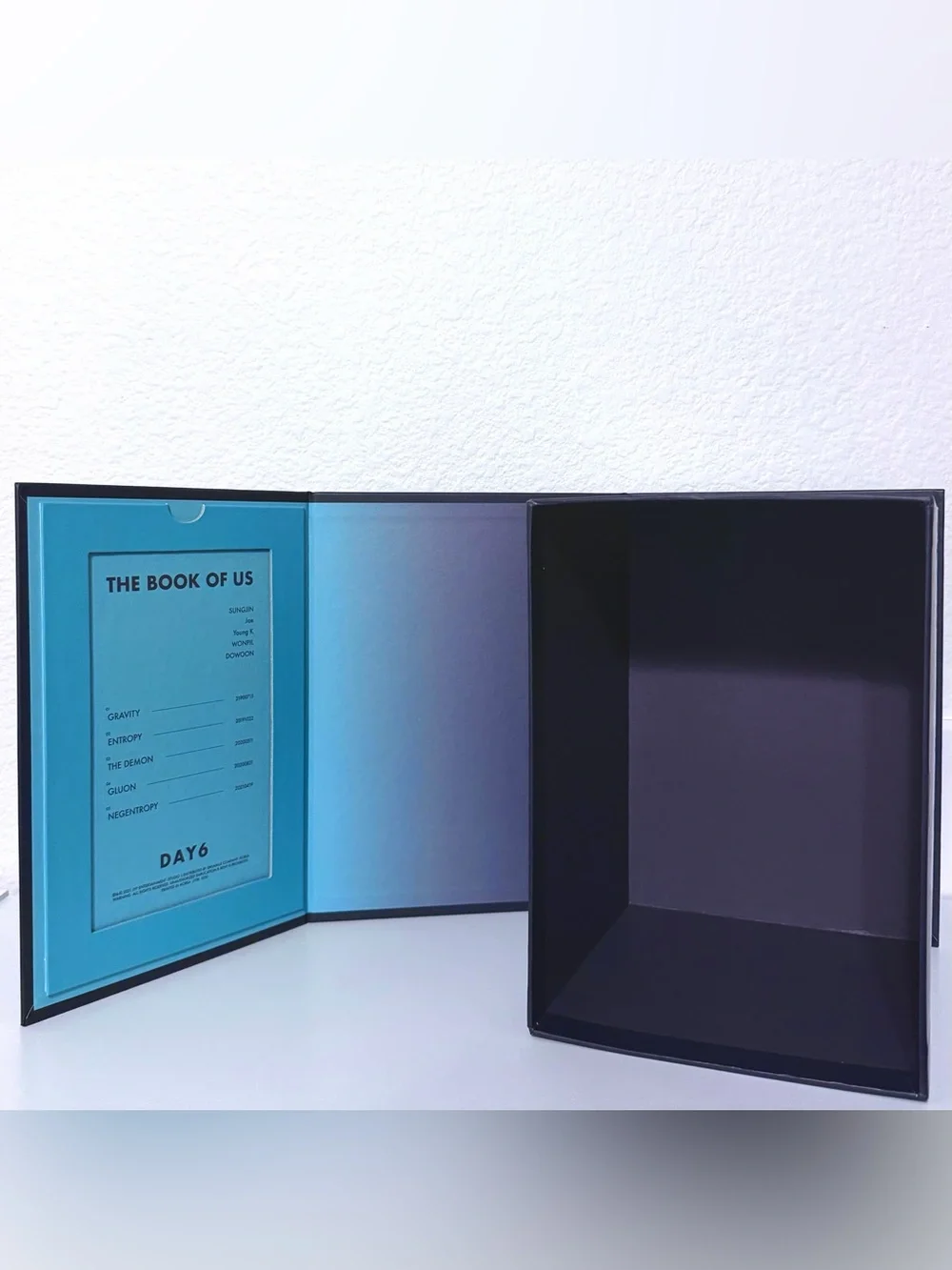 DAY6 The Book of Us Limited Edition Set: Package Box, Postcard Set, 2 Bookmarks